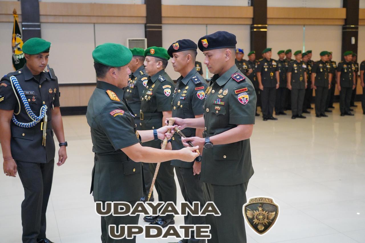Kodam IX/Udayana Gelar Sertijab : Momentum Regenerasi dan Akselerasi Kinerja Satuan
