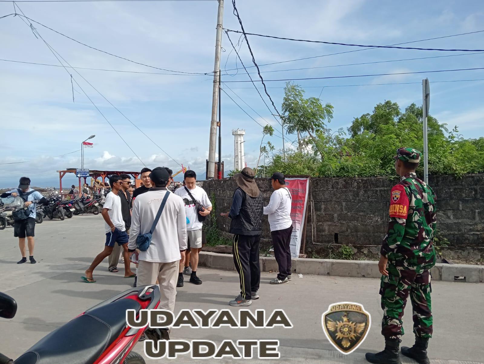 Koramil Nusa Penida Perketat Pengamanan Di Pelabuhan