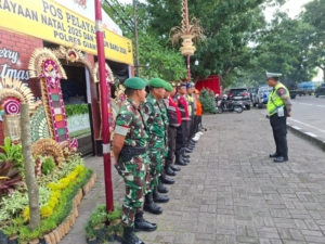 Operasi Lilin Agung 2025, Kodim 1616/Gianyar Perkuat Sinergi Pengamanan Lintas Sektoral