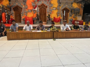 Babinsa Lembongan Bersama Pemdes Gelar Rapat Sipandu Beradat