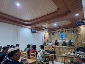 Jelang Tahun Baru 2026, Babinsa dan Bhabinkamtibmas Belega Gelar Sidak Penduduk Non Permanen