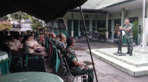 Dandim Tabanan Berikan Pengarahan kepada Seluruh Personel Sambut Tahun Baru 2026