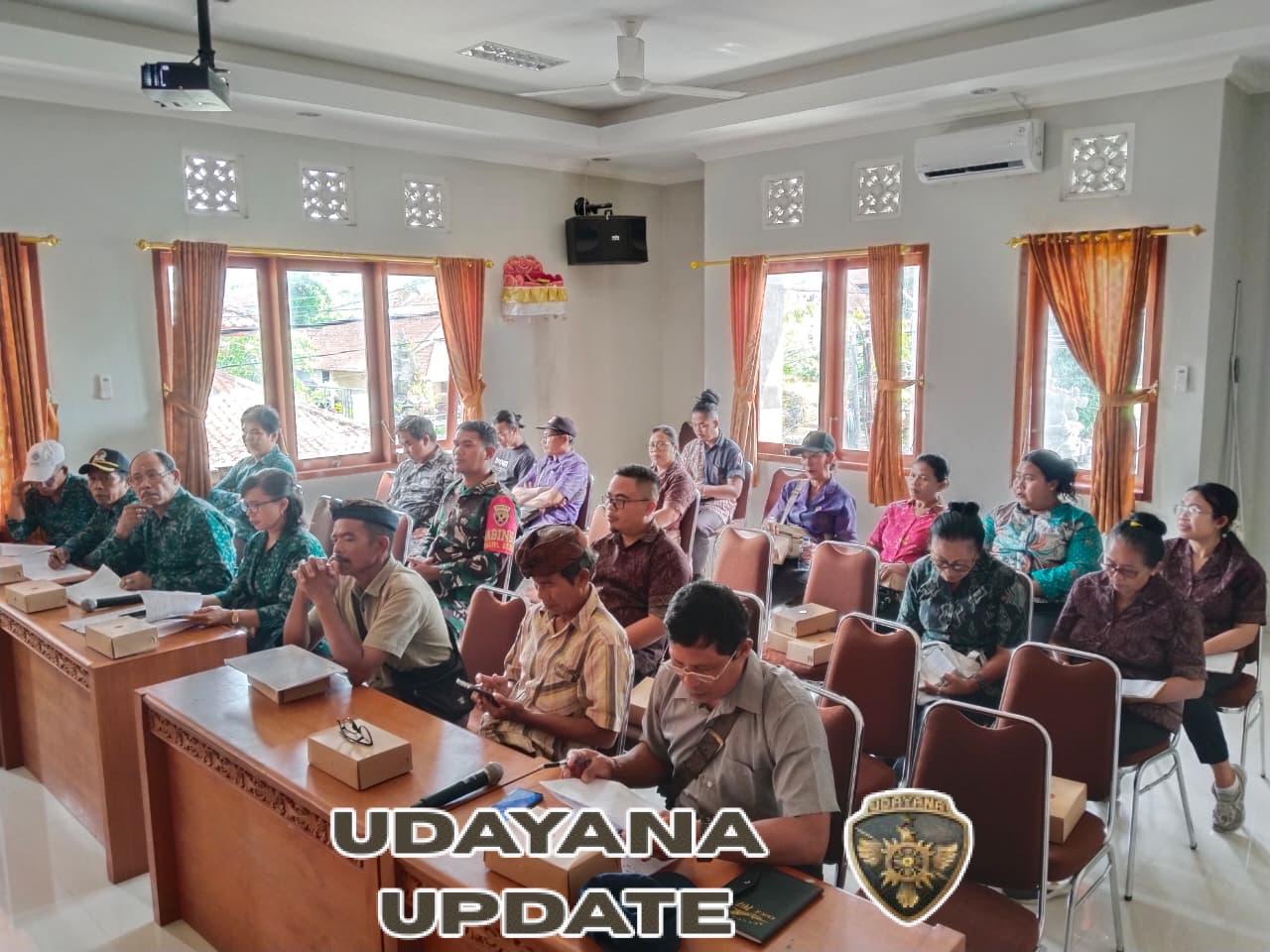 Babinsa Nyalian Hadiri Rapat Penetapan APBDes