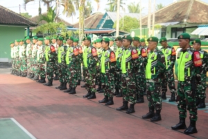 Dandim Klungkung Pimpin Apel Siaga Pengamanan Malam Tahun Baru