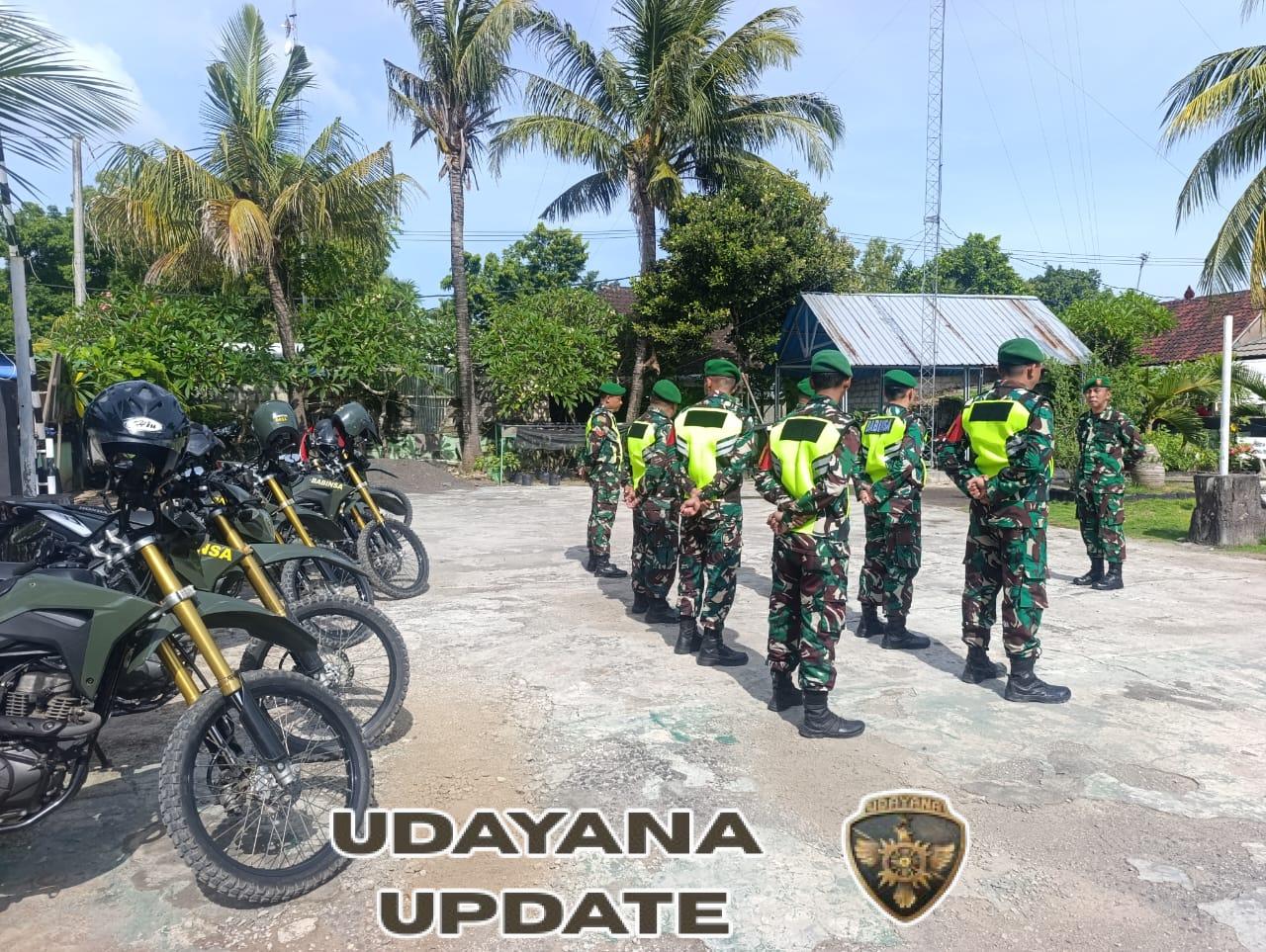 Koramil Nusa Penida Pastikan Kesiapan Amankan Perayaan Malam tahun baru 2026