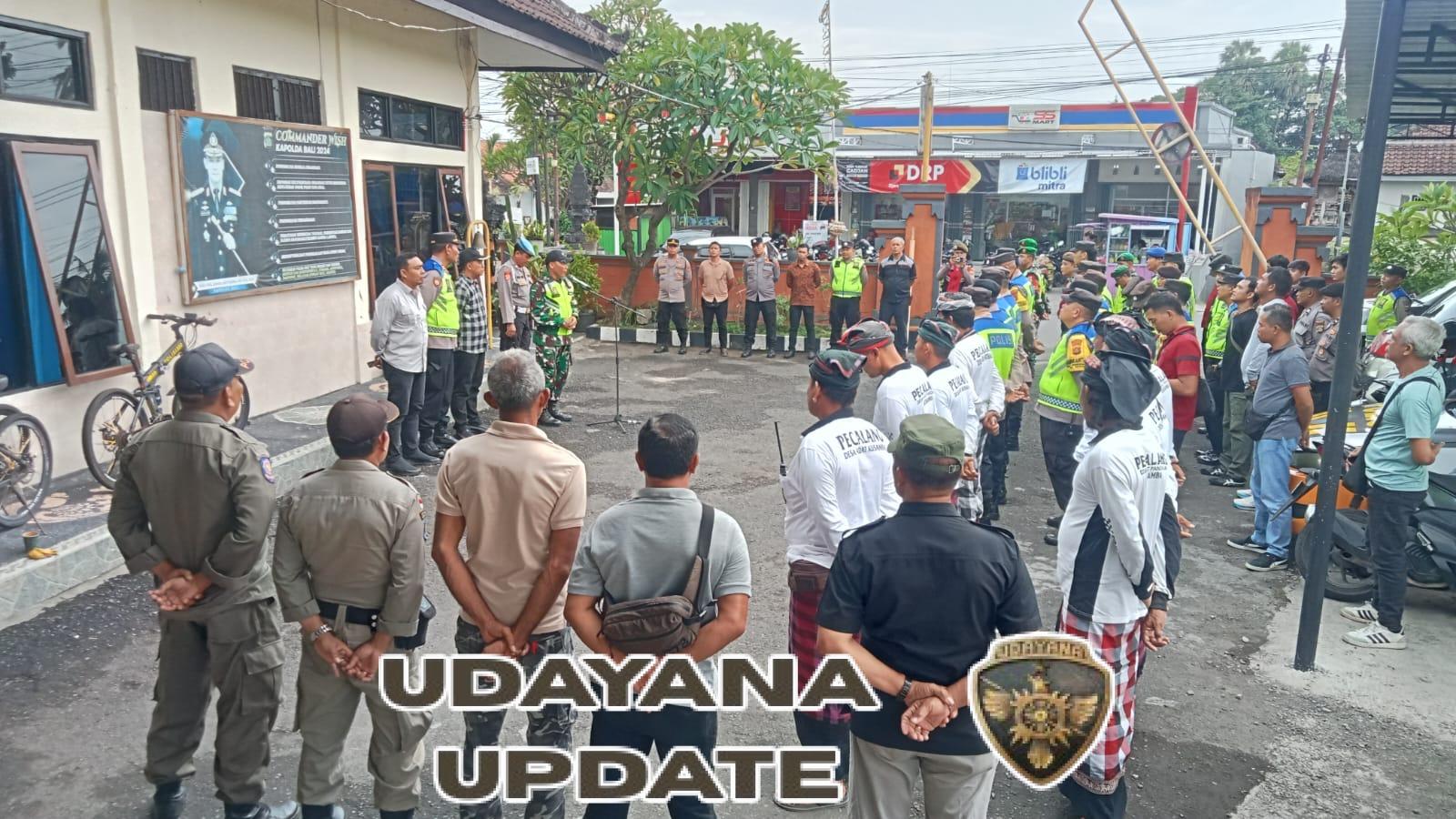 Forkopimcam Dawan Gelar Apel Gabungan Pengamanan Malam Tahun Baru 2026