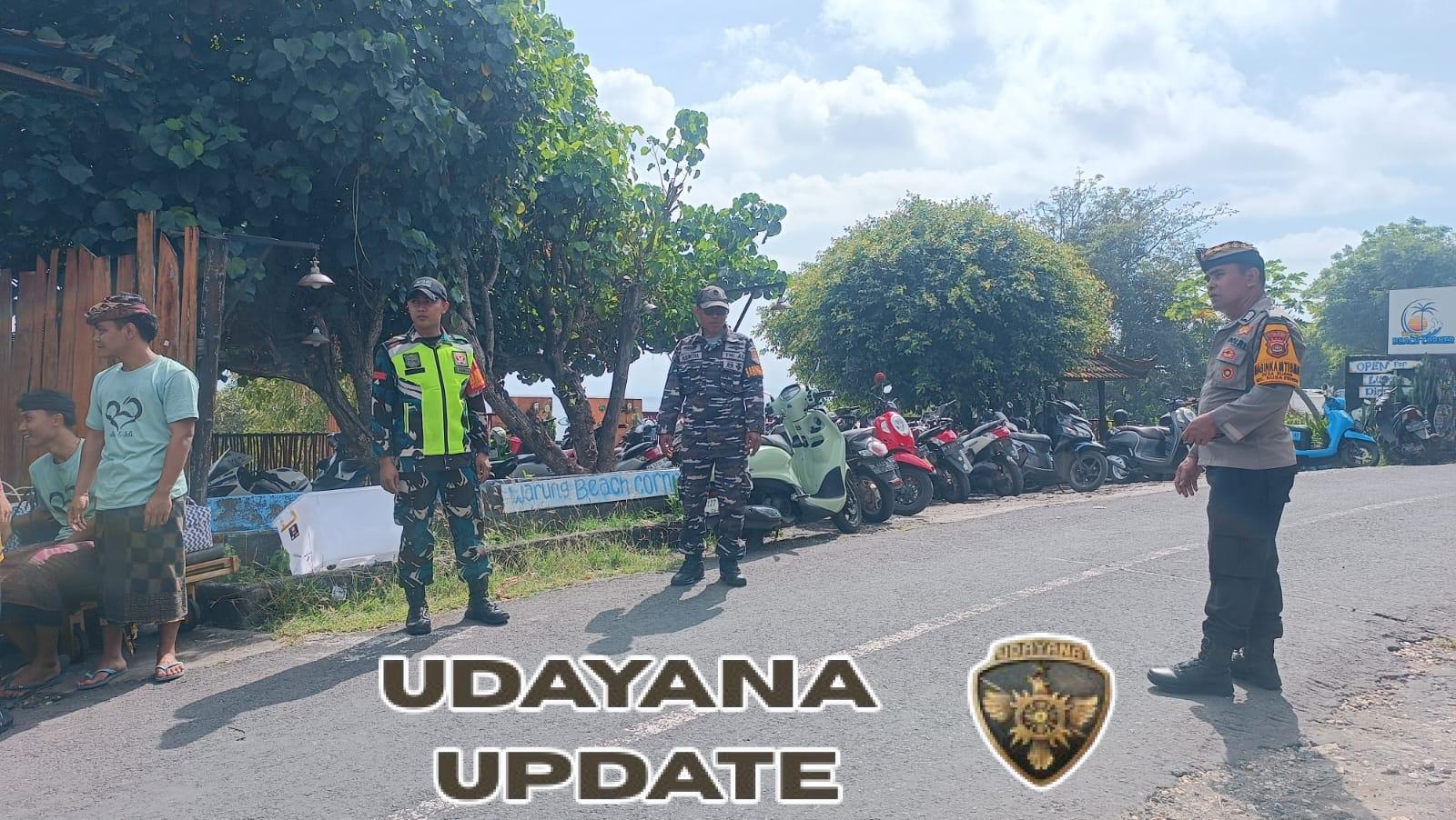 Babinsa Koramil Nusa Penida Bersinergi Kawal Acara Pernikahan Warga Di Desa Suana