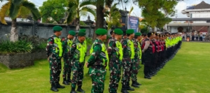 Sinergi TNI Polri Di Klungkung Gelar Apel Pergeseran Pasukan Pengamanan Perayaan Pergantian Tahun Baru 2026