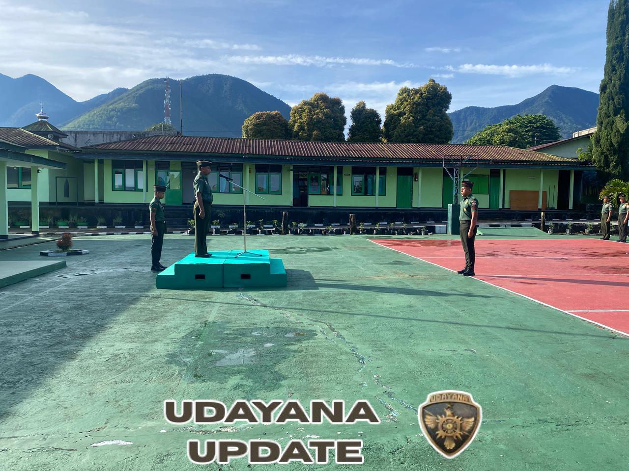 Kasdim 1612/Manggarai Tekankan Disiplin Prajurit dalam Upacara Bendera 1 Desember