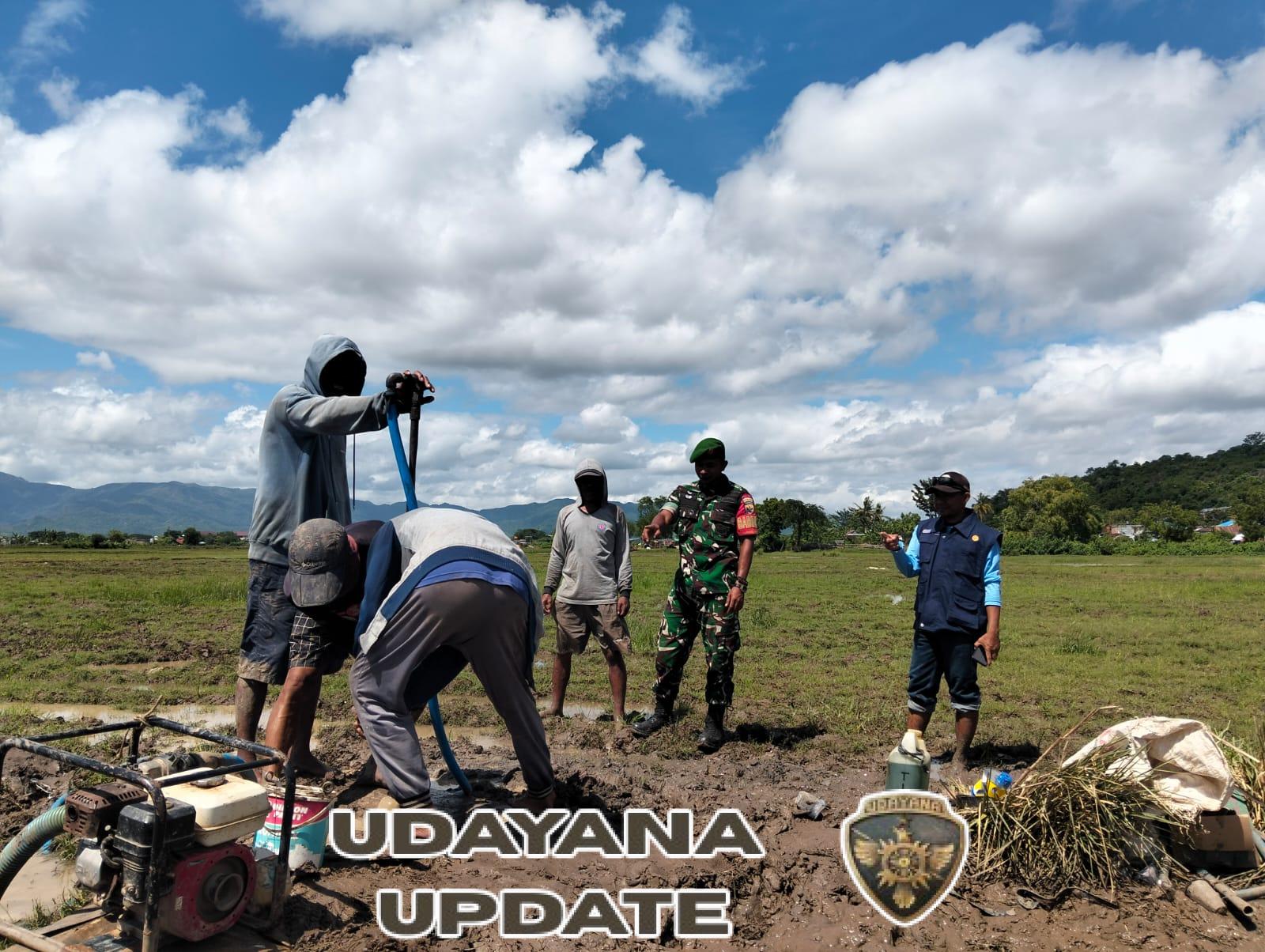 Koramil 1608-04/Woha Kawal Kegiatan Pemberdayaan Pertanian di Desa Belo dengan Aman dan Lancar