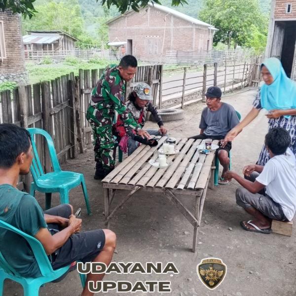 Komsos Koramil 1608-05/Donggo Berjalan Aman, Tertib, dan Lancar, Sinergi Babinsa dan Warga Terjaga