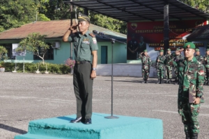 Danramil Atapupu Pimpin Upacara Bendera Merah Putih Minggu Pertama Bulan Desember