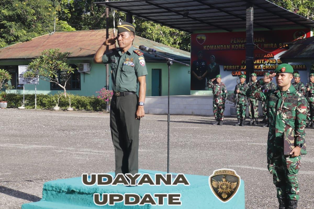 Danramil Atapupu Pimpin Upacara Bendera Merah Putih Minggu Pertama Bulan Desember