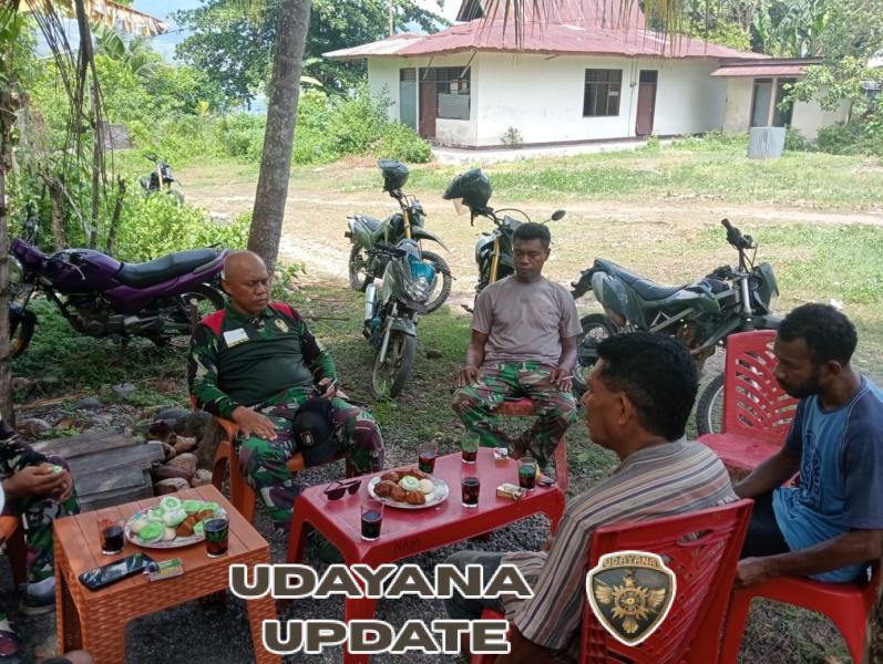 Kasdim 1622/Alor Tinjau Lokasi Pembangunan Koperasi di Moru