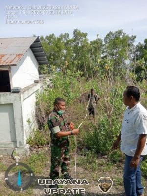 Babinsa Koramil Maurole Dukung Pembangunan Koperasi Merah Putih di Desa Niranusa