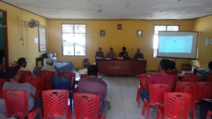 Babinsa Koramil 1602-01/Ende Hadir dalam Pembentukan Pos Bantuan Hukum Desa Bheramari