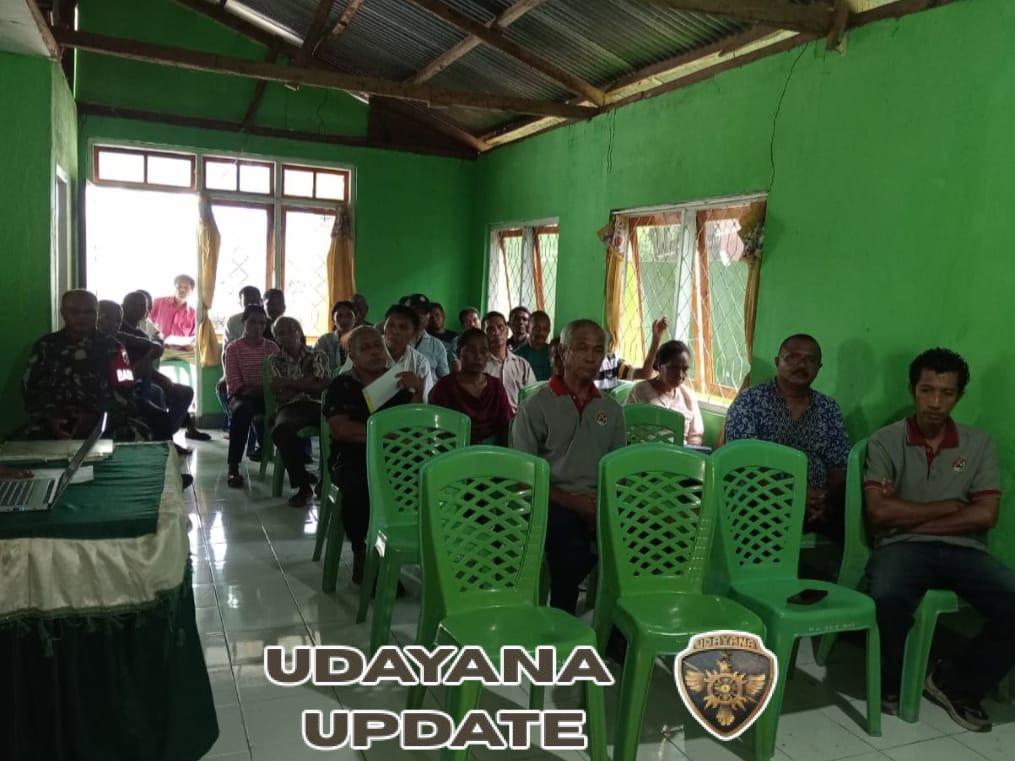 Babinsa Hadiri Musdes Khusus Pendataan Aset, Desa Umagera Mantapkan Tata Kelola Pembangunan