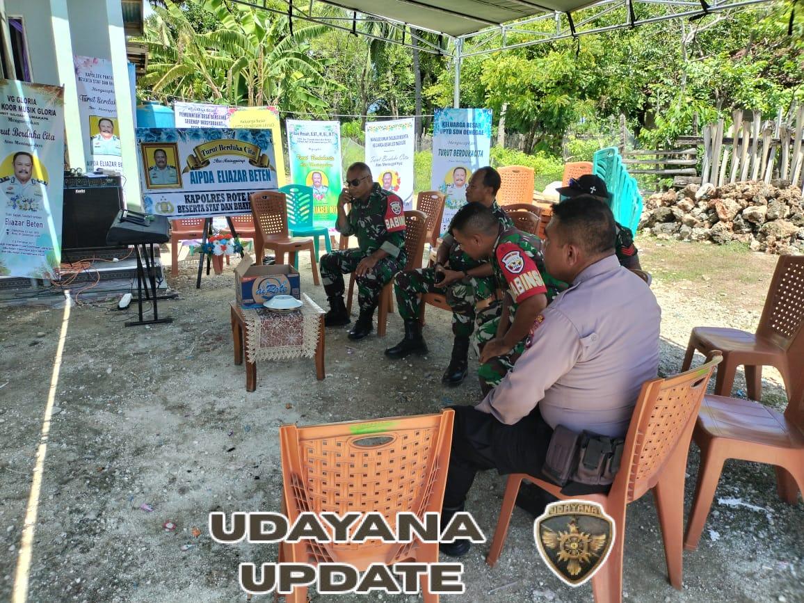 Penghormatan Terakhir Koramil 1627-02/PB untuk Almarhum Aipda Eliyazar Beten