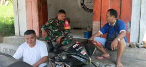 Babinsa Koramil 1602-02/Wolowaru Laksanakan Komsos dan Pamwil di Desa Tendawena