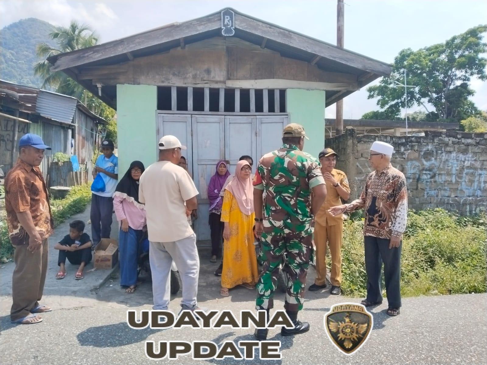 Babinsa Ramil 1602-01 Ende Gelar Komsos dan Pamwil di Lingkungan Onewitu