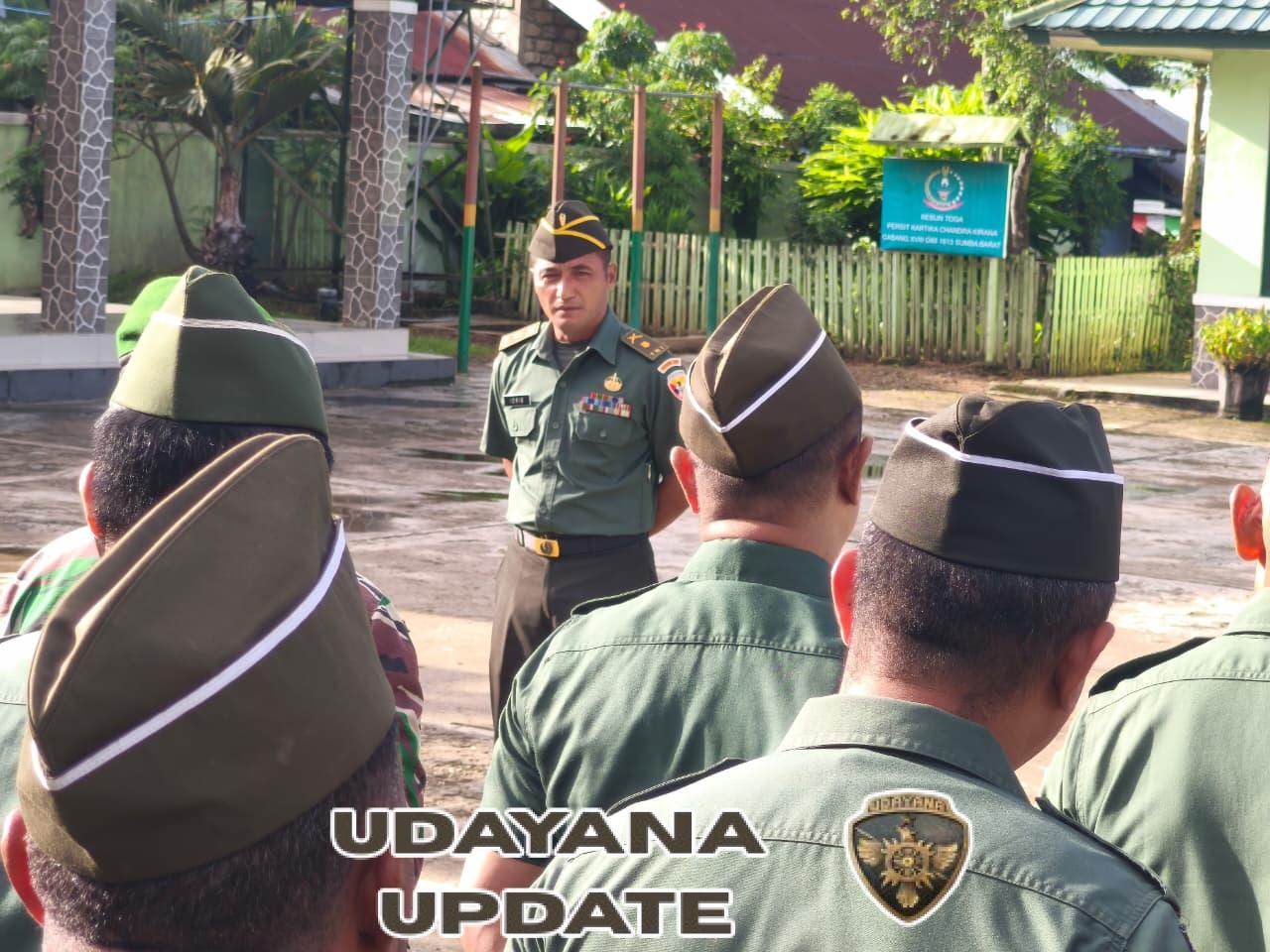 Kasdim 1613/Sumba Barat Tekankan Kehati-Hatian Prajurit dalam Tugas Kewilayahan