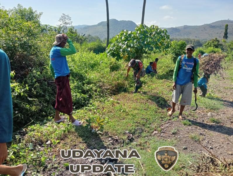 Babinsa Koramil 1614-02/Kempo Dampingi Penyaluran Bibit Jagung di Desa Ta’a