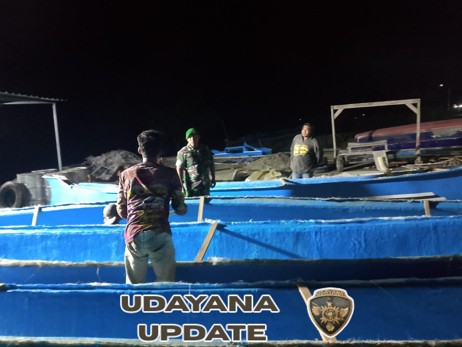 Koramil 1628-04/Poto Tano Tingkatkan Patroli Malam Demi Kamtibmas Wilayah Binaan