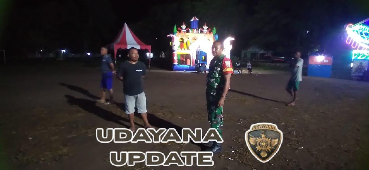 Babinsa Laksanakan Patroli Malam di Wilayah Kelurahan Lape