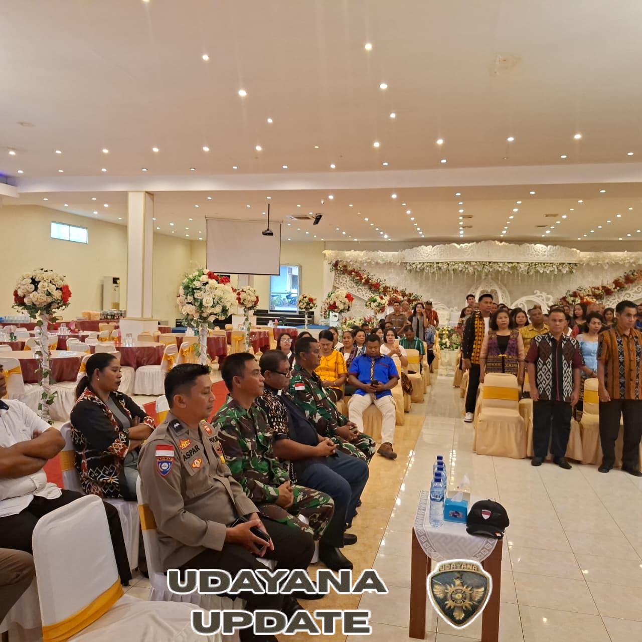 Babinsa Hadiri Pelantikan Pengurus Baru Oesapa Barat 2025