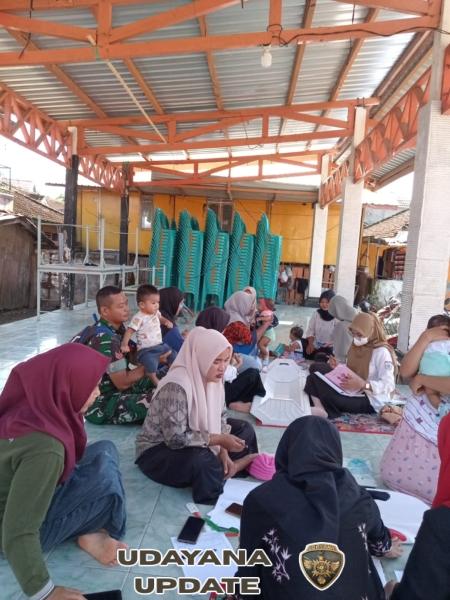 BABINSA KELURAHAN SAMPIR AKTIF DAMPINGI POSYANDU, WUJUDKAN MASYARAKAT SEHAT DI TALIWANG