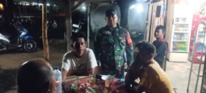 Patroli Malam Koramil 1628-02/Sekongkang Berjalan Lancar, Babinsa Siap Laksanakan Agenda Pembinaan Wilayah