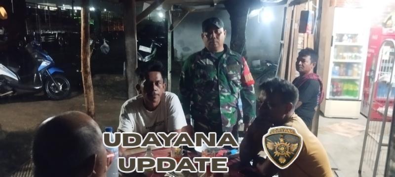 Patroli Malam Koramil 1628-02/Sekongkang Berjalan Lancar, Babinsa Siap Laksanakan Agenda Pembinaan Wilayah