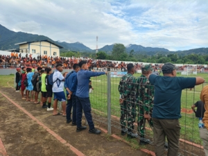Kodim 1602/Ende Kerahkan Kekuatan Penuh Amankan Pertandingan ETMC 2025
