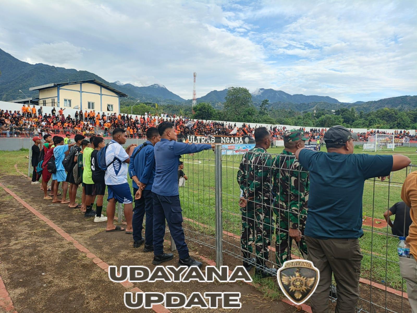 Kodim 1602/Ende Kerahkan Kekuatan Penuh Amankan Pertandingan ETMC 2025