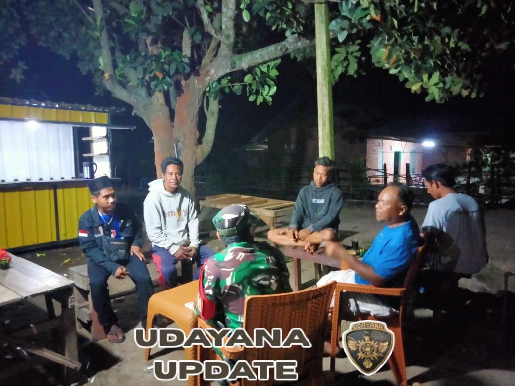 Serda Syahril Ajak Warga Muhajirin Selatan Perkuat Kamtibmas Lewat Patroli