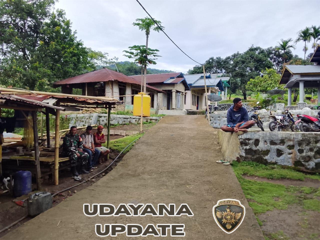 Babinsa Koramil 1602-02/Wolowaru Tingkatkan Keamanan dan Hubungan dengan Masyarakat di Rindiwawo