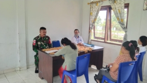 Babinsa Naikliu Dukung Pertemuan Kelompok Tani KB Amfoang