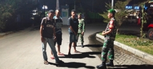 Koramil 1630-01/Komodo Gelar Patroli Kamtibmas di Wilayah Labuan Bajo