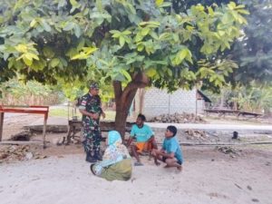 Serda Rahmad Bao Perkuat Hubungan dengan Warga Melalui Komsos di Desa Bana