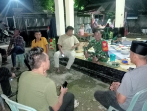 Piket Koramil 1628-05/Jereweh, Sertu Ismail Pastikan Lingkungan Aman dan Kondusif