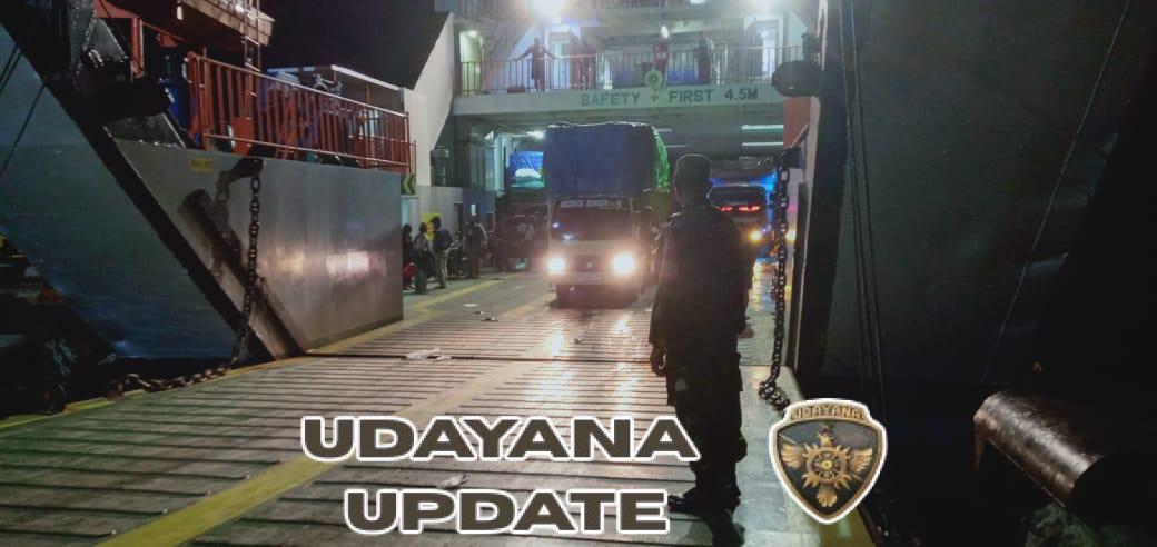 Babinsa Pantau Ketat Kedatangan Kapal Garda Maritim 3 di Pelabuhan Pantai Baru