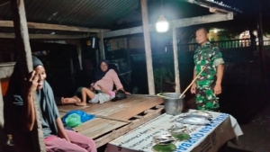 Patroli Rutin Babinsa Koramil 1625-02/Aimere Berjalan Lancar dan Tanpa Kendala