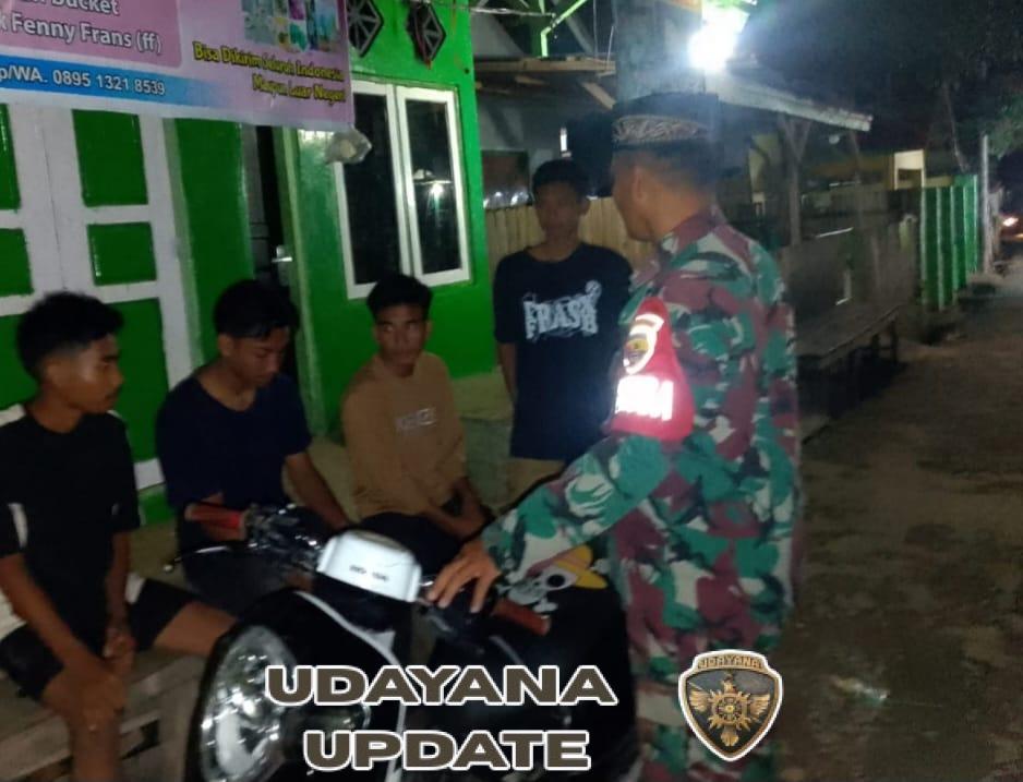 Himbauan Cegah Main Hakim Sendiri Jadi Fokus Patroli Babinsa