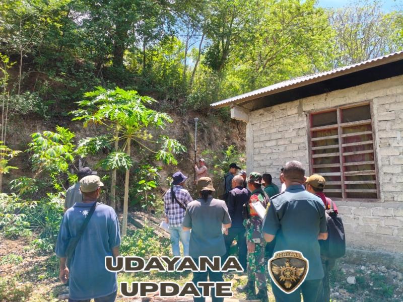 Babinsa Koramil 1612-02/Reok Kawal Konstatering Sengketa Lahan di Jeneluma, Proses Berjalan Tanpa Gesekan