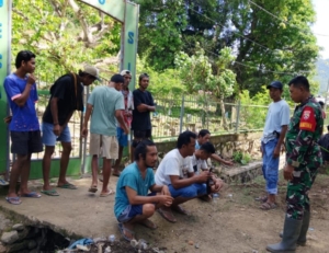 TNI Ajak Warga Jaga Kamtibmas, Antisipasi Cuaca Ekstrem, dan Berhati-Hati Saat Melaut