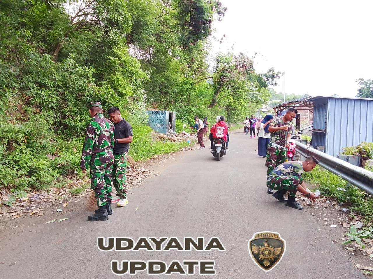 Karya Bakti Pasca Kericuhan di Perbatasan Amagarapati–Postoh Berjalan Lancar