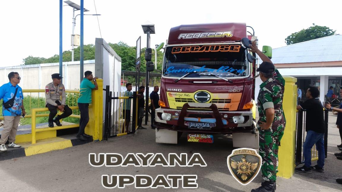 TNI Koramil Pantai Baru Kawal Mobilitas Kapal ASDP untuk Jaga Stabilitas Wilayah