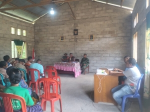 Dorong Ekonomi Desa, Koramil 1625-01/Bajawa Sosialisasikan Pembentukan Koperasi Merah Putih