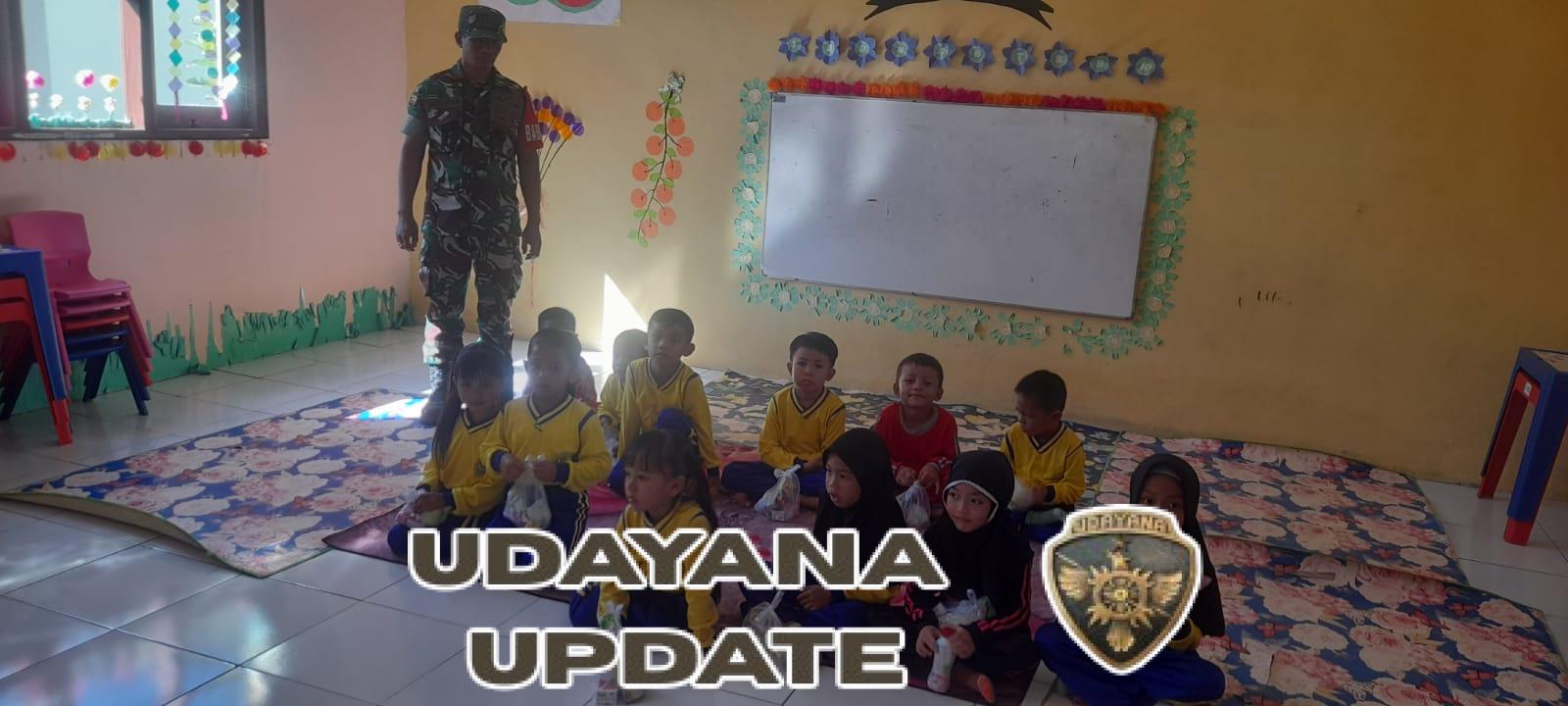 Program Makan Bergizi Gratis di TK Negeri 1 Seteluk, Babinsa Koramil Seteluk Dukung Pemenuhan Gizi Anak Usia Dini.