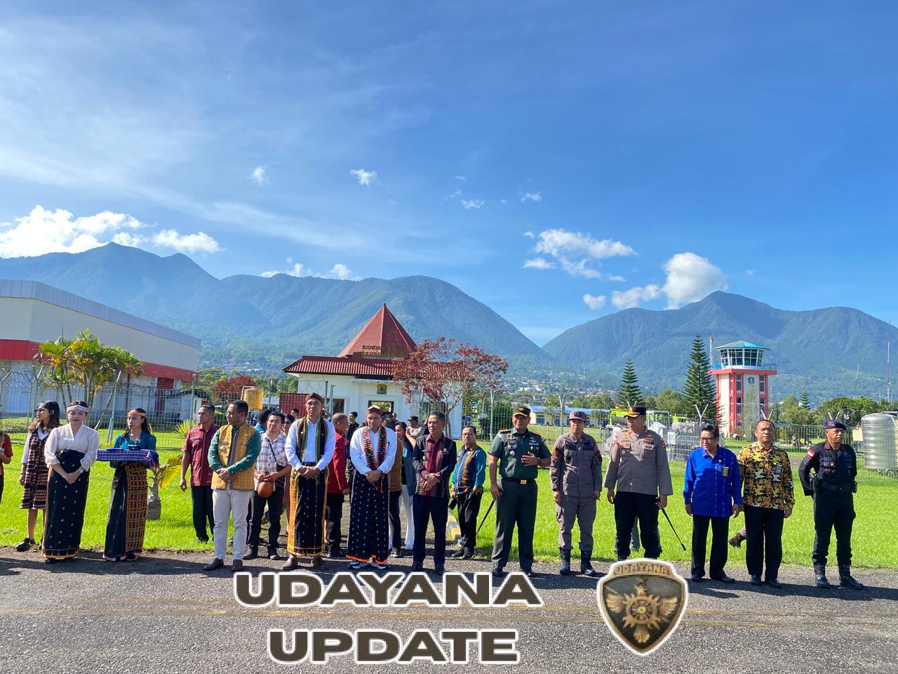 Kodim 1612 Manggarai Kawal Kedatangan Wakil Gubernur NTT, Agenda Kunker Berjalan Aman & Tertib